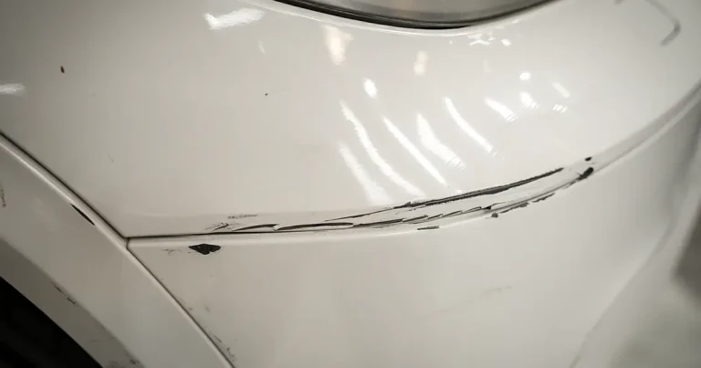 how to remove paint scratches, marks or glue from car body